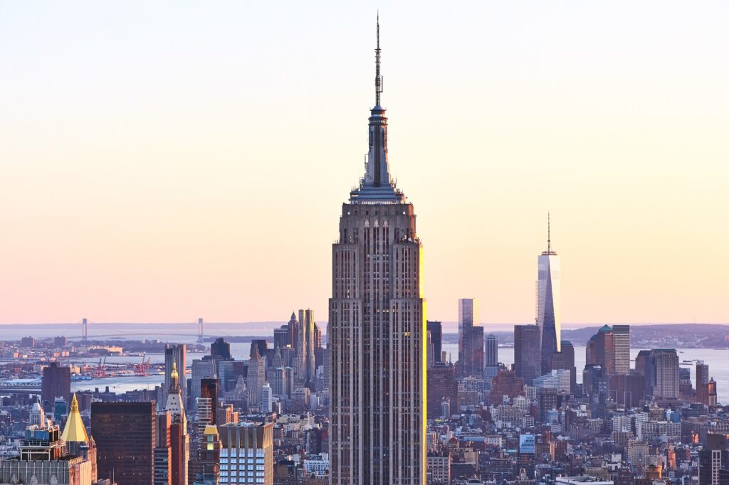 6 Beautiful Must See Art-Deco Buildings in Manhattan - cityscape view of manhattan with empire state buil 2021 08 26 16 18 52 utc , Buildings in Manhattan