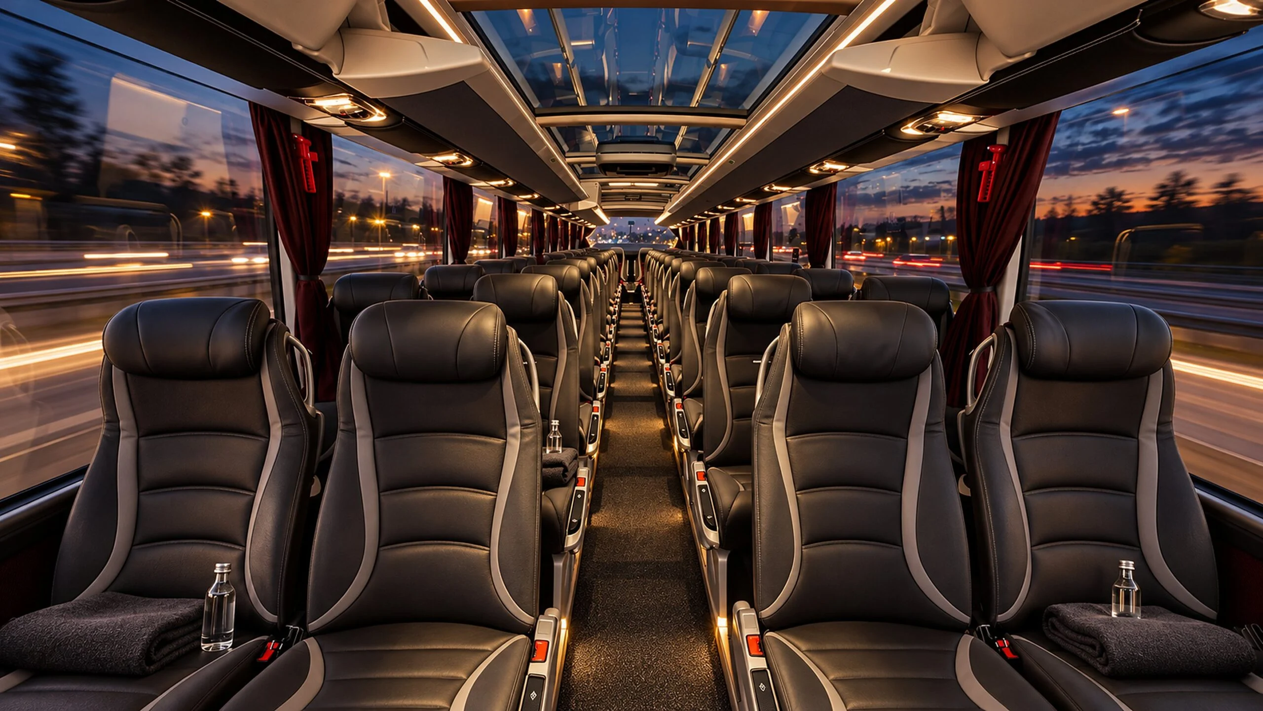 Setra Bus interior